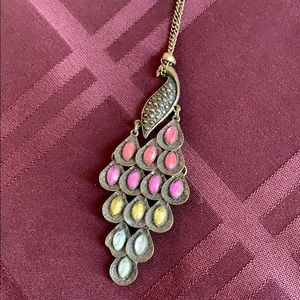 Jewelry - Long chain peacock necklace Jewelry - Long chain peacock necklace